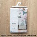 Obrus świąteczny wodoodporny 110x160 Gwiazda betlejemska różowy niebieski PBN010/KSP/C02/110160/1