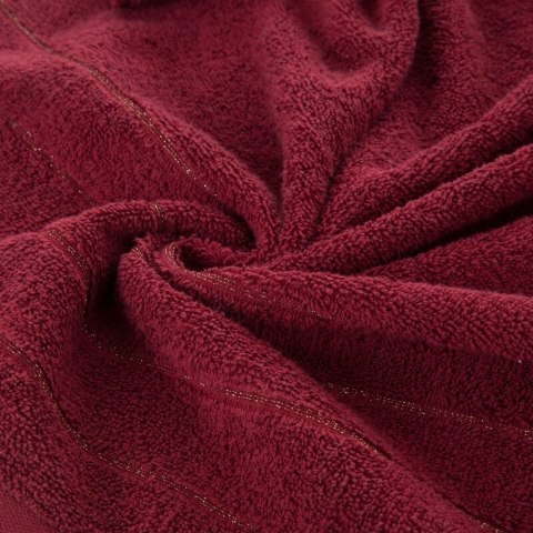 Ręcznik Dali 70x140 bordowy frotte 500g/m2 Eurofirany Ręcznik Dali 70x140 bordowy frotte 500g/m2 Eurofirany