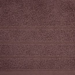 Ręcznik Dali 70x140 brązowy jasny frotte 500g/m2 Eurofirany