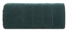 Ręcznik Dali 70x140 zielony ciemny frotte 500g/m2 Eurofirany