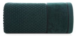 Ręcznik Frida 50x90 zielony ciemny frotte 500g/m2 Eurofirany
