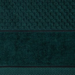 Ręcznik Frida 50x90 zielony ciemny frotte 500g/m2 Eurofirany