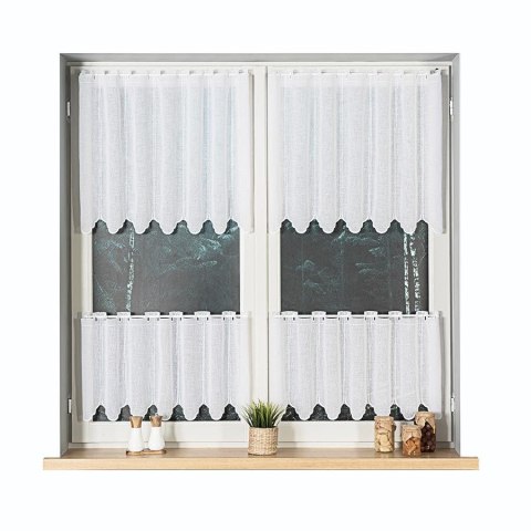 Zazdrostka fantazyjna panelowa, wysokość 60cm, kolor 001 biały 028824/000/001/000060/1