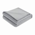 Koc bawełniany akrylowy 150x200 Mono pled szary I23 Koc bawełniany akrylowy 150x200 Mono pled szary I23