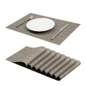 Podkładka na stół 30x45 Lungo beżowa pod talerze Podkładka na stół 30x45 Lungo beżowa pod talerze