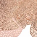 Podkładka na stół 44x36 Monstera liść rose złota pod talerze Podkładka na stół 44x36 Monstera liść rose złota pod talerze