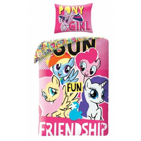 Pościel bawełniana 140x200 Kucyki Pony dziecięca z poszewką 70x90 Kids 09 Pościel bawełniana 140x200 Kucyki Pony dziecięca z poszewką 70x90 Kids 09