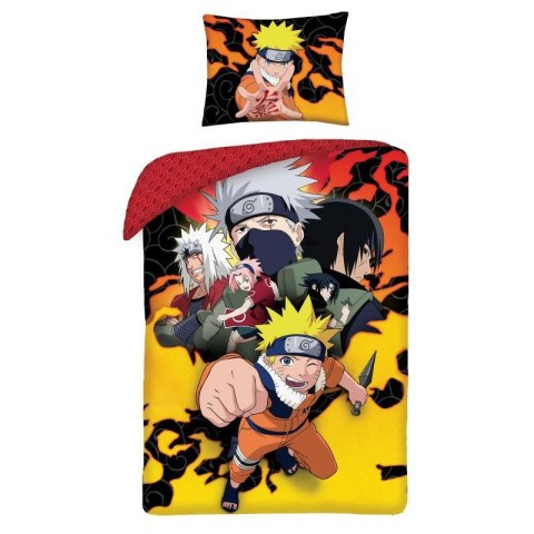 Pościel bawełniana 140x200 Naruto dziecięca z poszewką 70x90 Kids 09 Pościel bawełniana 140x200 Naruto dziecięca z poszewką 70x90 Kids 09