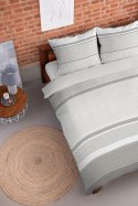 Pościel flanelowa 220x200 beżowa pasy ornamenty 4520 B Flanela 2023 Pościel flanelowa 220x200 beżowa pasy ornamenty 4520 B Flanela 2023