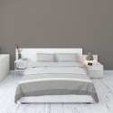 Pościel flanelowa 220x200 beżowa pasy ornamenty 4520 B Flanela 2023 Pościel flanelowa 220x200 beżowa pasy ornamenty 4520 B Flanela 2023