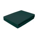 Prześcieradło jersey z gumką 180x200 036 zielone butelkowe Darymex Prześcieradło jersey z gumką 180x200 036 zielone butelkowe Darymex