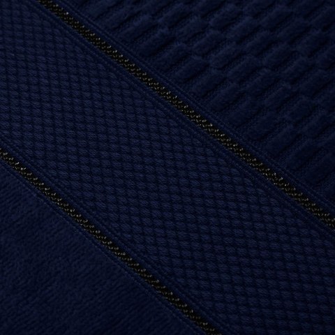 Ręcznik Peru 100x150 granatowy welurowy 500g/m2 Ręcznik Peru 100x150 granatowy welurowy 500g/m2