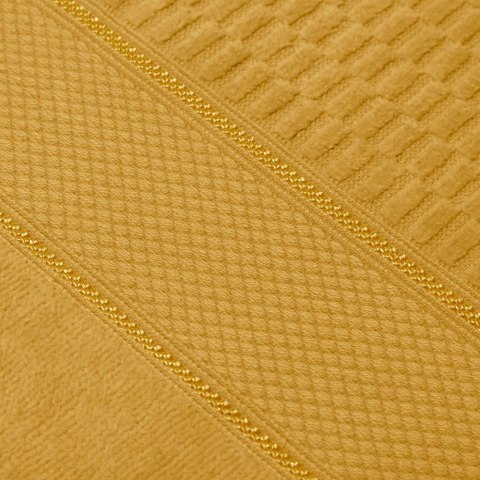 Ręcznik Peru 30x30 musztardowy welurowy 500g/m2 Ręcznik Peru 30x30 musztardowy welurowy 500g/m2