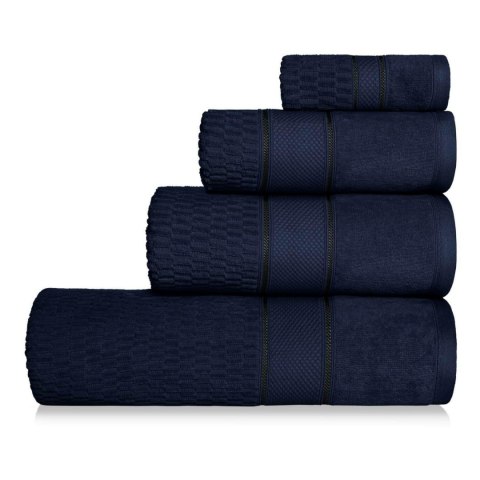 Ręcznik Peru 70x140 granatowy welurowy 500g/m2 Ręcznik Peru 70x140 granatowy welurowy 500g/m2