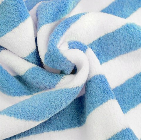 Ręcznik Pure Stripes 35x75 niebieski biały pasy z mikrofibry Home 2023 Ręcznik Pure Stripes 35x75 niebieski biały pasy z mikrofibry Home 2023
