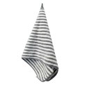 Ręcznik Pure Stripes 35x75 szary biały pasy z mikrofibry Home 2023 Ręcznik Pure Stripes 35x75 szary biały pasy z mikrofibry Home 2023