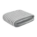 Ręcznik Pure Stripes 35x75 szary biały pasy z mikrofibry Home 2023 Ręcznik Pure Stripes 35x75 szary biały pasy z mikrofibry Home 2023