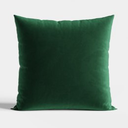 Poszewka dekoracyjna 40x40 Velvi ciemny zielony; butelkowy VELVI0/POP/010/040040/1