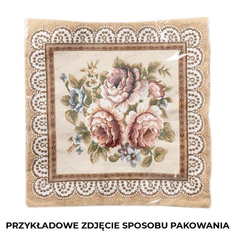 Poszewka dekoracyjna 43x43 Róża Vintage gobelinowa 710707/POP/001/043043/1 Poszewka dekoracyjna 43x43 Róża Vintage gobelinowa 710707/POP/001/043043/1