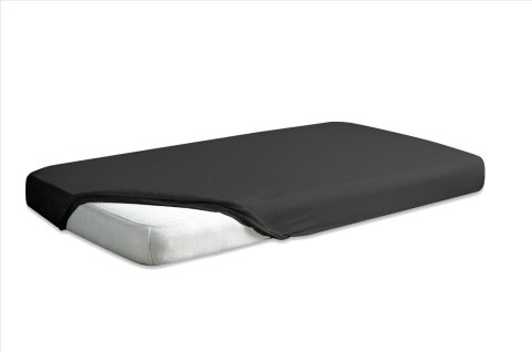Prześcieradło jersey z gumką 120x200 czarne 48 Premium Prześcieradło jersey z gumką 120x200 czarne 48 Premium
