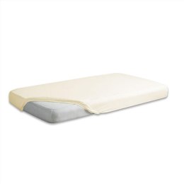 Prześcieradło jersey z gumką 220x200 ekri 02 Premium