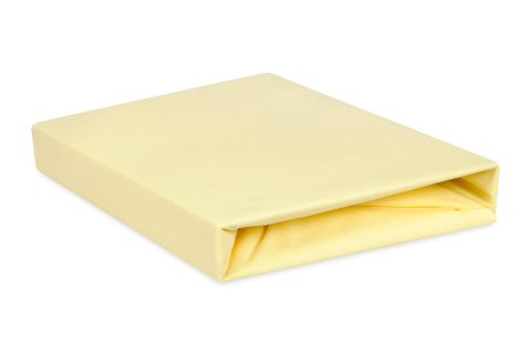 Prześcieradło jersey z gumką 220x200 kremowe 04 Premium Prześcieradło jersey z gumką 220x200 kremowe 04 Premium