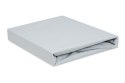 Prześcieradło jersey z gumką 220x200 szare 42 na wysoki Premium