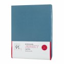 Prześcieradło jersey z gumką 90x200 niebieskie na wysoki materac 25 cm 125 g/m2 Prześcieradło jersey z gumką 90x200 niebieskie na wysoki materac 25 cm 125 g/m2