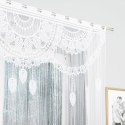 RANI Makrama żakardowa gotowa, szerokość 160 x wysokość 160cm, kolor 001 biały 001474/PBL/001/160160/1 RANI Makrama żakardowa gotowa, szerokość 160 x wysokość 160cm, kolor 001 biały 001474/PBL/001/160160/1