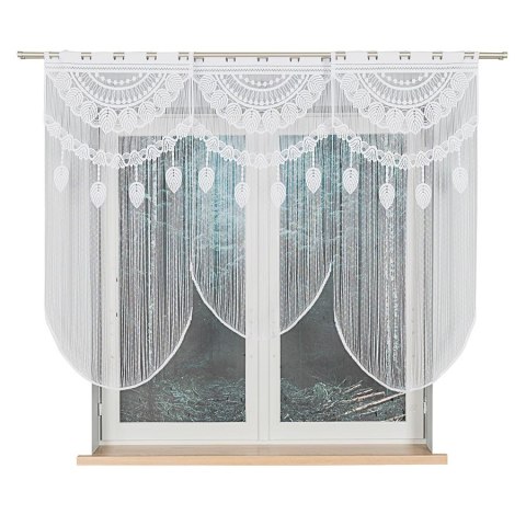 RANI Makrama żakardowa gotowa, szerokość 60 x wysokość 120cm, kolor 001 biały 001474/PBL/001/060120/1 RANI Makrama żakardowa gotowa, szerokość 60 x wysokość 120cm, kolor 001 biały 001474/PBL/001/060120/1