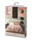 Pościel bawełniana 160x200 Flovery 003 kwiaty beżowa morelowa 23 Faro Pościel bawełniana 160x200 Flovery 003 kwiaty beżowa morelowa 23 Faro