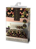Pościel bawełniana 220x200 Flovery 004 kwiaty czarna beżowa kolorowa 23 Faro Pościel bawełniana 220x200 Flovery 004 kwiaty czarna beżowa kolorowa 23 Faro