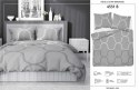 Pościel satynowa 180x200 4531 B szara geometria Home Satin 131