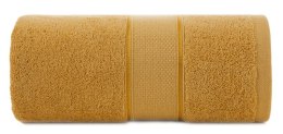 Ręcznik Liana 30x50 musztardowy z błyszczącą nicią 500 g/m2 Eurofirany