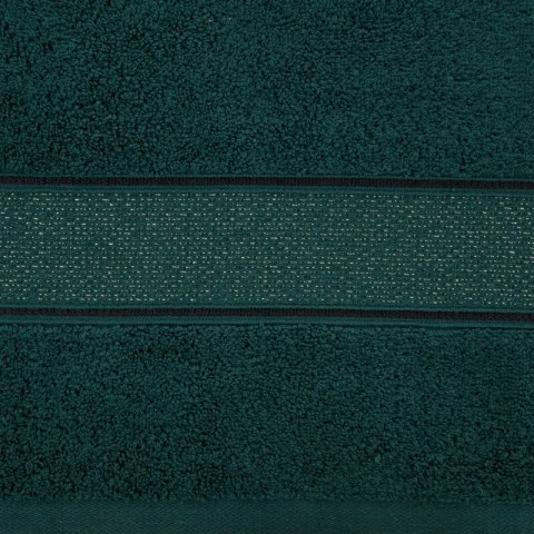 Ręcznik Liana 50x90 zielony ciemny z błyszczącą nicią 500 g/m2 Eurofirany Ręcznik Liana 50x90 zielony ciemny z błyszczącą nicią 500 g/m2 Eurofirany