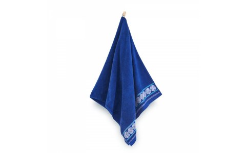 Ręcznik Rondo 2 50x90 chabrowy 8672/7 Zwoltex 23 Ręcznik Rondo 2 50x90 chabrowy 8672/7 Zwoltex 23