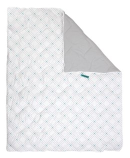 Kołdra antyalergiczna 160x200 Fargrik Squares mikrofibra drukowana całoroczna 0,9 kg Wendre