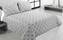 Narzuta dekoracyjna 240x220 szara marokańska pikowana Clover