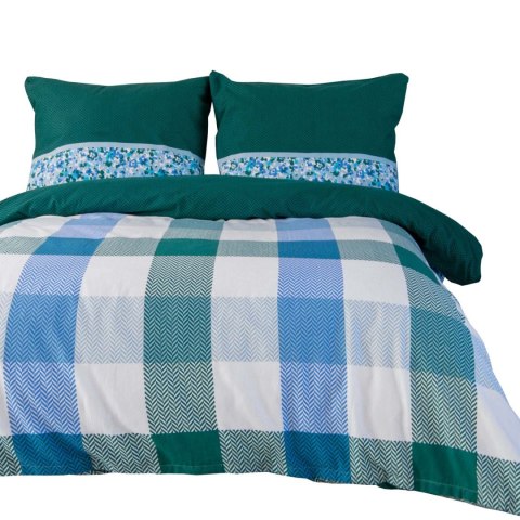 Pościel flanelowa 180x200 Krata zielona niebieska 31500/2 Flanela 3 Darymex Pościel flanelowa 180x200 Krata zielona niebieska 31500/2 Flanela 3 Darymex