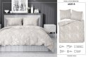 Pościel satynowa 160x200 beżowa liście 4603 B Home Satin 131 Pościel satynowa 160x200 beżowa liście 4603 B Home Satin 131