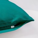 Poszewka satynowa 70x80 turkusowa ciemna 042 jednobarwna Darymex Poszewka satynowa 70x80 turkusowa ciemna 042 jednobarwna Darymex
