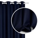 Poszewka świąteczna 45x45 Horn granatowa złota BN23 Poszewka świąteczna 45x45 Horn granatowa złota BN23