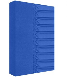 Prześcieradło jersey z gumką 180x200 chabrowe 160g/m2 Zaratex