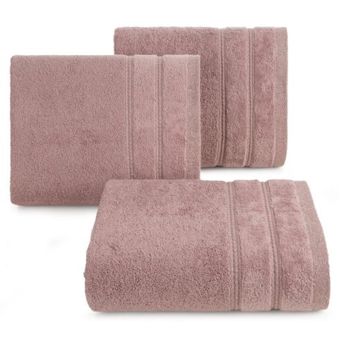 Ręcznik Glory 4 50x90 lilowy z welurową bordiurą i błyszczącą nicią 500 g/m2 Eurofirany Ręcznik Glory 4 50x90 lilowy z welurową bordiurą i błyszczącą nicią 500 g/m2 Eurofirany