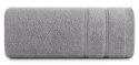 Ręcznik Glory 4 50x90 srebrny z welurową bordiurą i błyszczącą nicią 500 g/m2 Eurofirany Ręcznik Glory 4 50x90 srebrny z welurową bordiurą i błyszczącą nicią 500 g/m2 Eurofirany