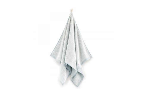 Ręcznik Lahti 70x140 niebieski zygzak 500 g/m2 Zwoltex 23 Ręcznik Lahti 70x140 niebieski zygzak 500 g/m2 Zwoltex 23