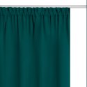 Zasłona zaciemniająca 140x250 turkusowa ciemna gotowa na taśmie Hold Blackout Zasłona zaciemniająca 140x250 turkusowa ciemna gotowa na taśmie Hold Blackout