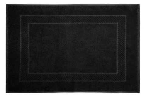 Dywanik łazienkowy 60x90 Caleb czarny bawełniany 650g/m2 Eurofirany