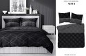 Pościel satynowa 180x200 czarna szara 4679 B Home Satin 40 Pościel satynowa 180x200 czarna szara 4679 B Home Satin 40