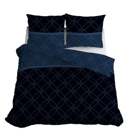 Pościel satynowa 180x200 granatowa 4679 A Home Satin 40